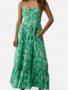 chinese dress ladies ON THE EDGE DISTRESSED DENIM MAXI DRESS  AKIRA